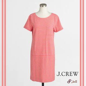 J. Crew Factory Striped T-Shirt Dress Size L NWT